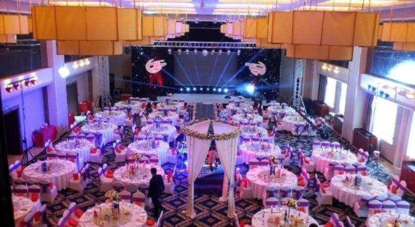 Bliss International Hotel Weihai Exterior foto